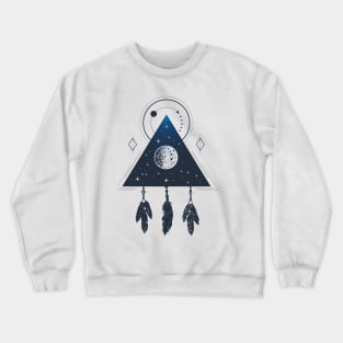 Space. Geometric Style Crewneck Sweatshirt